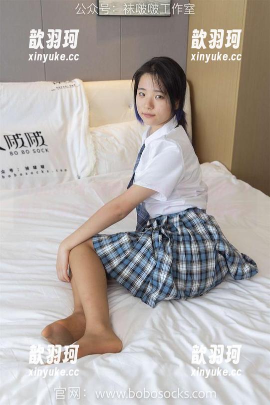 BoBoSocks袜啵啵-小甜豆 BoBoSocks袜啵啵 - 图片新鲜出炉!小甜豆与薄灰丝的搭配,停不下来的眼睛呐