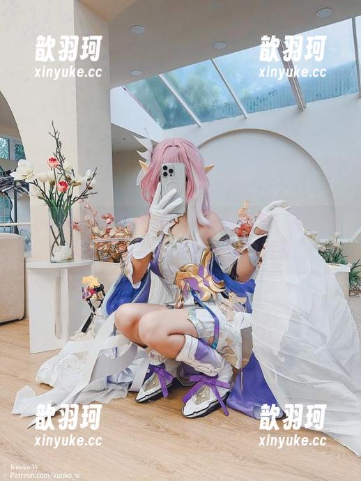 KuukoW纯白天使——最新图集：不云淡风轻，偶尔来点不正经的想象