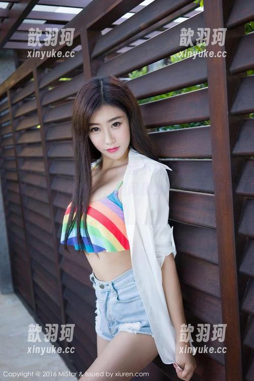 MiStar魅妍社 - 高清不负众望，黄乐然的天使下载时刻，别问我为什么这么激动！