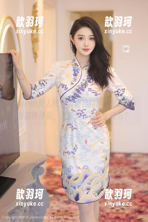 Xiuren秀人网 - 新鲜出炉！星星baby的旗袍作品，更新了还是那个味儿？