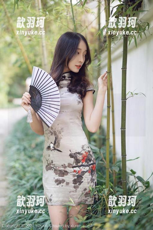 YouMi尤蜜荟 - 看不柠bling这组瑜伽高清图集，原来练瑜伽的过程就是持久战…额，倒下也没事？