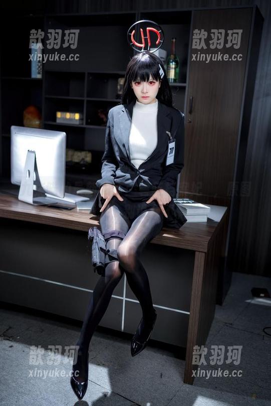 九柒喵 九柒喵的最新力作:碧蓝档案妃咲,原图太完美了,别说我不科学!