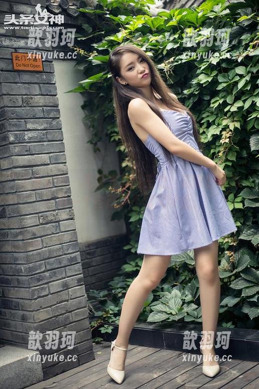 头条女神 - 无圣光下的王竹：花嫁变身为另一个自己，不羁又可爱。