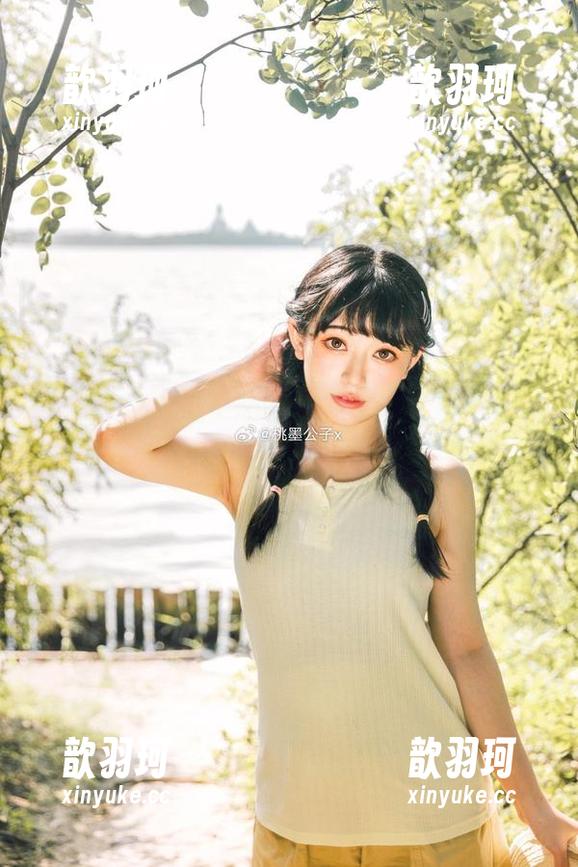 桃墨公子 为什么桃墨公子的双马尾会让我想到童话里的公主?附图包!